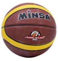 Мяч баскетбольный New World №7 MINSA Brown