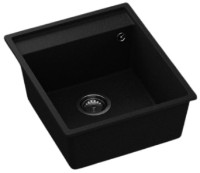 Кухонная мойка SanDonna Emma 490 Black Metallic