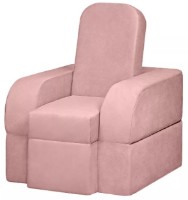 Fotoliu extensibi Edka Terra 3in1 80x180x30 M19 Pink Powder