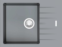 Кухонная мойка Fabiano Classic 65x50 Grey Metallic