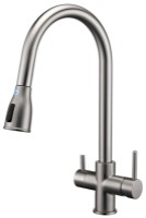 Смеситель для кухни Fabiano FKM 3122 Inox