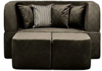 Canapea fără ramă Edka Vega 140x200x40 M8 Dark Brown