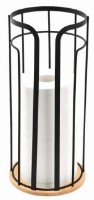 Держатель туалетной бумаги Bisk Bamboo Black 08473