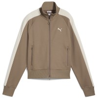 Jachetă damă Puma T7 Always On Track Jacket Totally Taupe, s.S