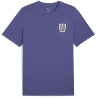 Tricou bărbătesc Puma Wardrobe Ess Sports Legacy Graphic Tee Blue Crystal, s.L
