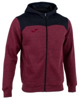 Мужская толстовка Joma 101283.672 Burgundy/Black, s.M
