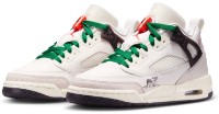 Bocanci pentru copii Nike Jordan Spizike Low (Gs) Sail/Black/Pine Green/Orange, s.37.5