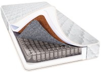 Ортопедический матрас Dormi Aloe Vera+Cocos 80x200 White/Green