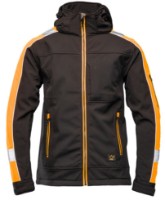 Jachetă pentru bărbați Seven Kings Rival Softshell Black/Orange s.L