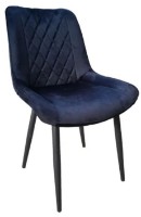 Стул Magnusplus DC 6020 Velour Balck/Black Legs