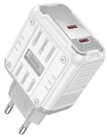 Зарядное устройство Hoco C137A Rock White