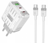Зарядное устройство Hoco C139A Rock White