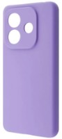 Чехол WOO Liquid Silicone Xiaomi Redmi Note 14 5G Purple (WOOLSCXRN14PR)