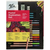 Детский набор для рисования Mont Marte Pastel Illustration Set 37pcs (MMGS0044)
