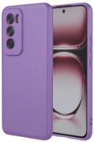 Husa de protecție WOO Silicone Neo Soft Oppo Reno 12 Pro Purple (WOOCLSOPR12PPP)