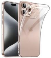 Husa de protecție WOO Soft TPU iPhone 16 Pro Clear (WOOCTPSIP16PCL)