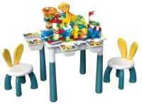 Детский игровой столик со стульями Yougood Blocks YR6036 6in1 304pcs