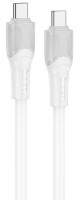 USB Кабель Hoco X106 Big bull Type-C to Type-C White