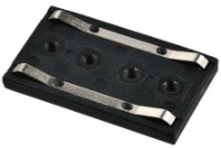 Conector pentru șină Horoz Tracklight Slim Magnet-CI Black