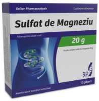 Vitamine Balkan Pharmaceuticals Sulfat de Magneziu 10pcs
