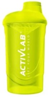 Shaker pentru nutriție sportivă ActivLab Yellow 600ml