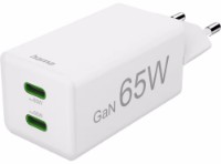Зарядное устройство Hama Quick Charge 3.0 GaN 65W White (201994)