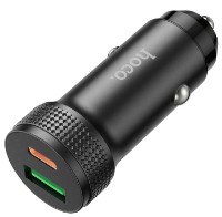 Încărcător auto Hoco Z49B Level Black