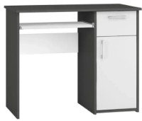 Письменный стол Magnusplus Maja 0.9m Graphite/White