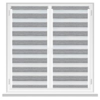 Рулонные шторы Msrolls Day Night Grizzle 014/40 Black 0.45x1.70m