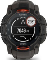 Смарт-часы Garmin Instinct 3 50mm Solar Black with Charcoal Band (010-02935-00)