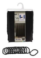 Perdele de duş Tendance Black 180x200cm (55693)