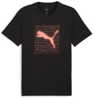 Tricou bărbătesc Puma Pumatech Graphic Tee Puma Black, s.M