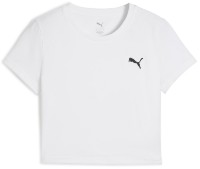 Женская футболка Puma Wardrobe Ess Baby Tee Puma White, s.M