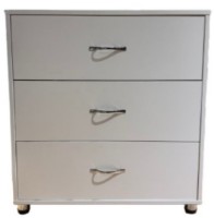 Комод Nismobil (8681SM 3S/FI/ME/SOFT) White