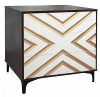 Комод Art Flame Cleopatra Wenge/Patina Gold