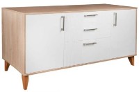 Комод Art Flame Viking Oak Sonoma/White