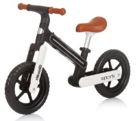 Bicicleta fără pedale Chipolino Spark Black/White (DIKSK02401BW)