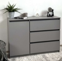 Комод Fabrik Home Havana 3+1 Grey