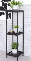 Suport pentru flori Remaks Moblen 3 Shelf Flower Pot Siyah