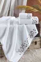 Prosop Ellia Soft Kes Home Mozaik White 70x140cm (54926.3)