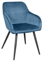 Scaun Deco Airis Blue HLR63 + Black Legs