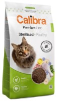 Hrană uscată pentru pisici Calibra Premium Line Sterilised Poultry 10kg