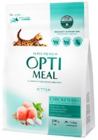 Hrană uscată pentru pisici Optimeal Kitten Chicken 200g