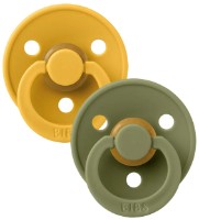 Пустышка BIBS Colour 2 Pack - Honey Bee/Olive 0+ months (110273)