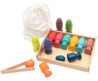 Игровой набор Baby Mix Montessori Egg Puzzle (57341)