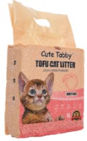 Asternut igienic pentru pisici Cute Tabby Tofu Honey Peach 6L