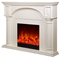 Электрокамин Art Flame Elit Lisabona White