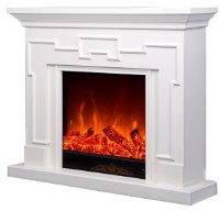Электрокамин Art Flame Elit Morfei White