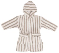 Детский халат Jollein Stripe Terry Olive Green GOTS 1-2 years (060-808-67058)