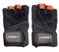 Mănuşi fitness HMS M Black/Red RST01